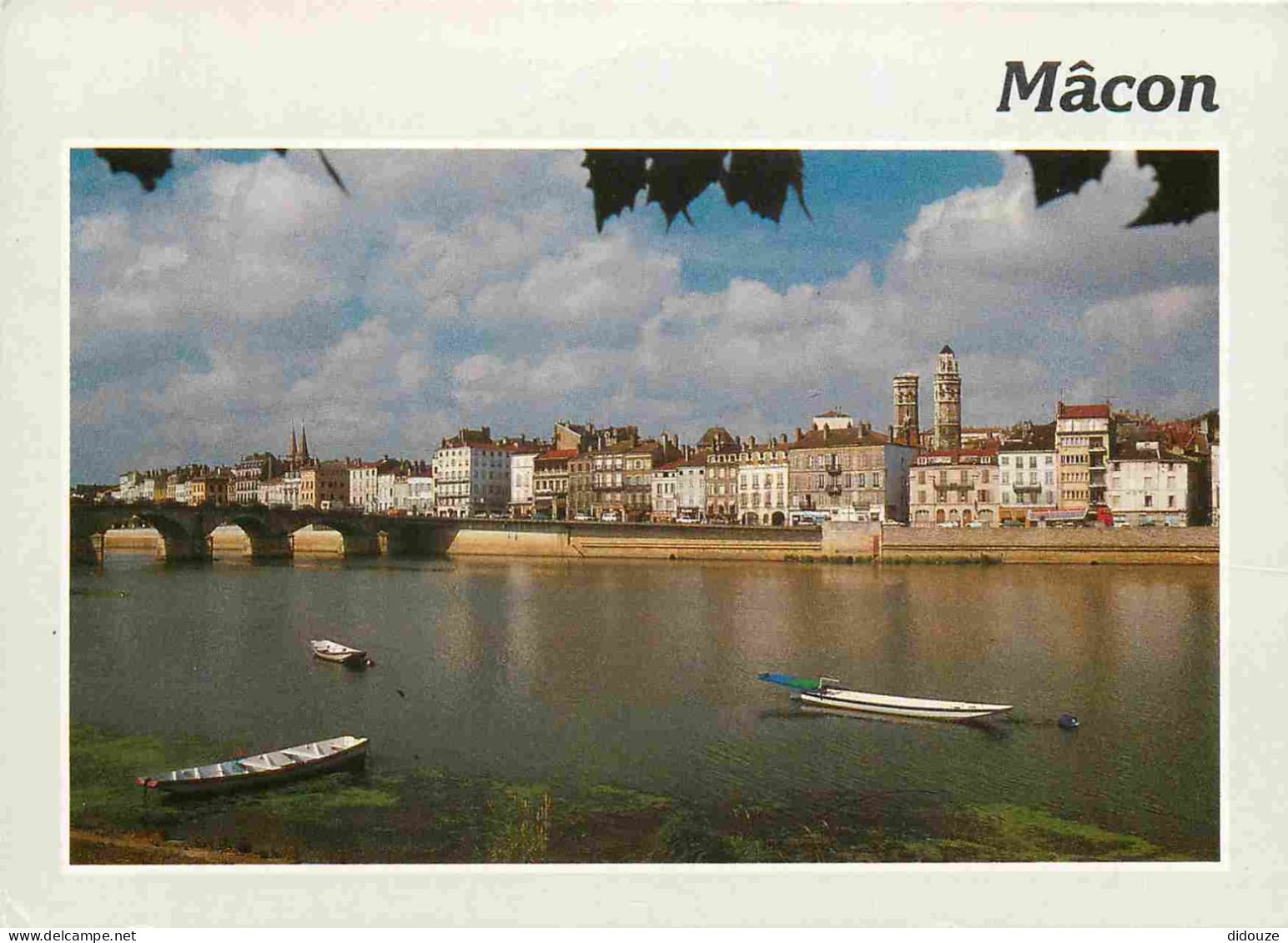 Postcard - 71 - Macon - La Saone et le Pont Saint Laurent - CPM - See Scan