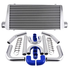 600x300x76 Intercooler 2.5" Pipe ALLOY UNIVERSAL TURBO INTERCOOLER PIPE KITS