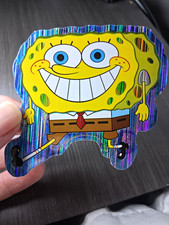Nickelodeon SpongeBob SquarePants Holo Vinyl Sticker A A Global 8 Of 14 2007
