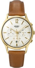 HENRYLONDON Men's Watch, Westminster, HL41-CM-0020-TAN