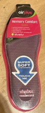 Airplus Memory Comfort Insoles with Memory Foam for Women Trim to Size 5-11
