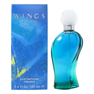 Giorgio Beverly Hills Wings for Men - 3.4 oz EDT Spray ( spray leak when use )
