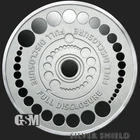 Full Disclosure -1 oz .999 Fine Silver Shield Proof 2023 MINIMINTAGE of ONLY 465