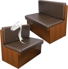 RV Dinette Cushion Covers, Waterproof PU Leather Stretch Camper Booth Seats Repl