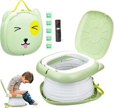 Kids Training Potty Seat Portable Folding Camping Toilet Chair Travel Potty