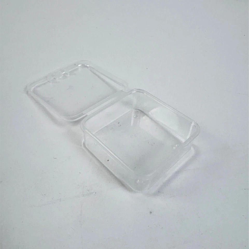 Small Plastic Storage Box 4 Inch Clear Organizer Container 200-Pack - Image 3 of 4