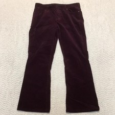 NWT Talbots corduroy bootcut pants - size Petite 10 Purple