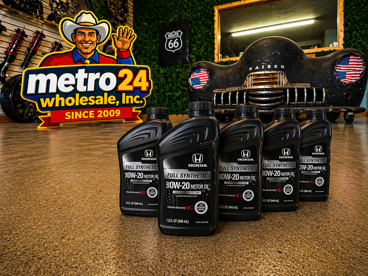 5) Genuine HONDA - Full Synthetic Motor Oil (0W-20) 08798-9163