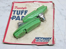 Skyway Freestyle tuff brake pads green BMX Bike Bicycle brand new Genuine