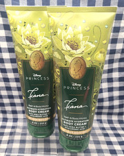 Bath  Body Works Disney Princess Tiana 2 Pack Body Cream Moisturizer Set Lot