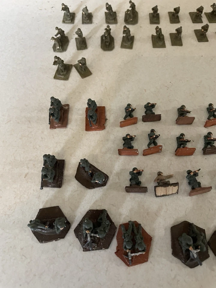 15mm US ARMY INFANTRY Soldiers Lot OF 220 figures painted detailed & artillery - Image 3 of 4