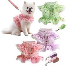 Extra Small Dog Harness Soft Vest Leash Pet Kitty Collar for chihuahua yorkie