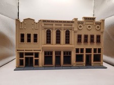 MAIN ST 6,7,8 ASSEMBLED PRINT ON DEMAND S SCALE BUILDING/DIORAMA