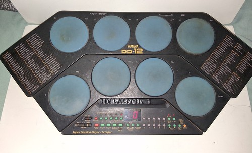 Yamaha DD-12 Electronic Drum Machine 1993 !! BATTERY TESTED