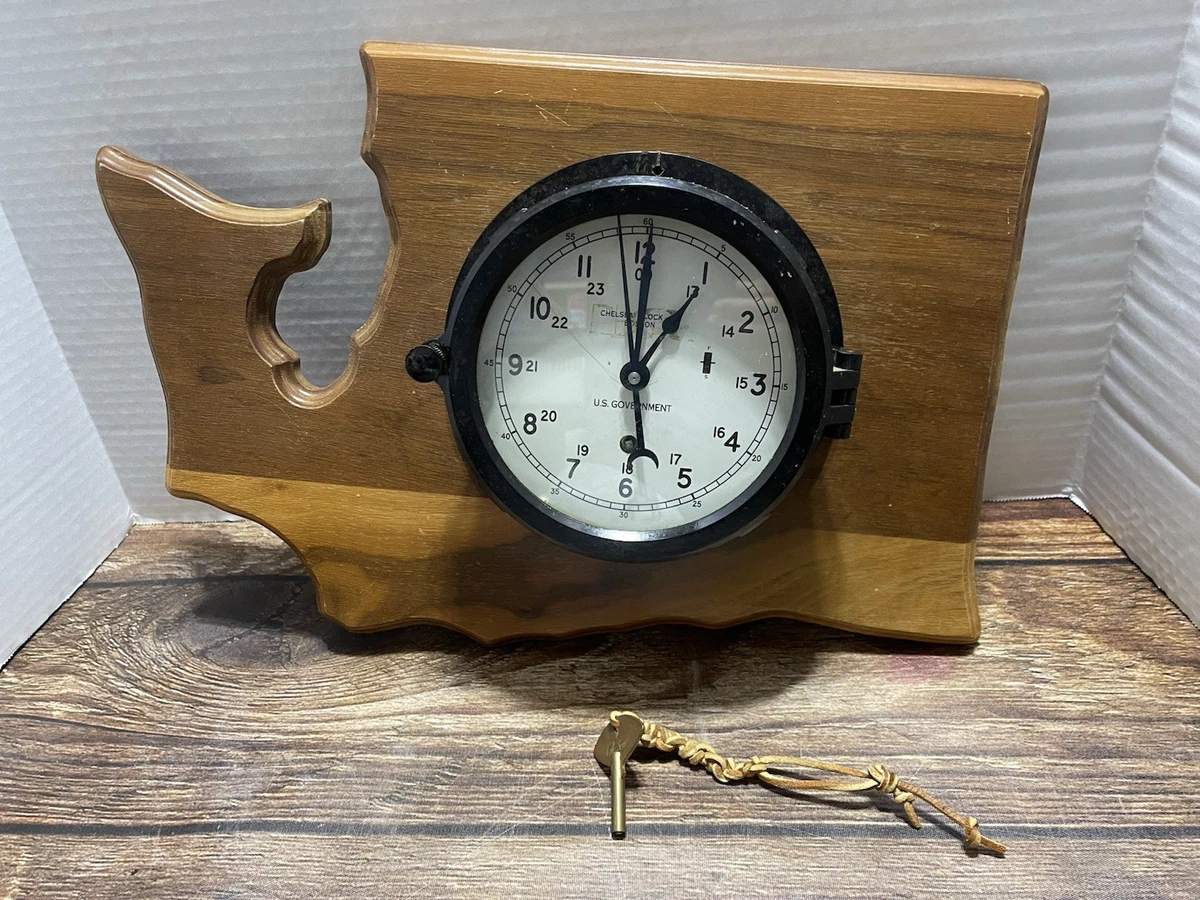 WWII US Navy Deck Clock Antique Maritime Clocks for sale | eBay