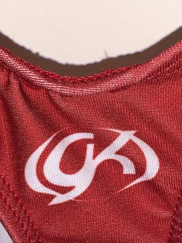 GK Elite Sportswear Girls "Valley Elite" Leopard Stripe Racerback Tank Top Small - Picture 22 of 24