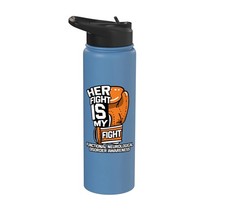 Her Fight Is My Fight Stainless Steel Insulated Water Bottle