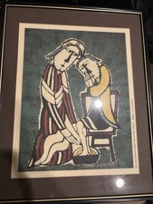 Sadao Watanabe Woodblock Print 1993 