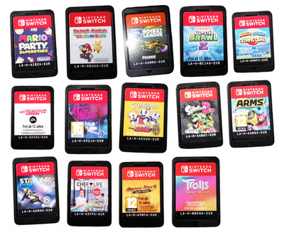 Große Nintendo Switch Spiele Modul Auswahl Spiel, Mario, Zelda, Pokemon