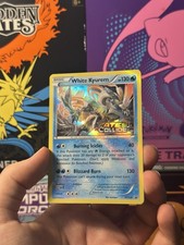 Pokemon TCG White Kyurem XY128 STAFF Stamp  Fates Collide Promo LP