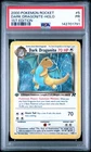 PSA 1 Dark Dragonite 5/82 2000 Team Rocket 1st Ed. Holo Rare Pokemon Card SWIRL