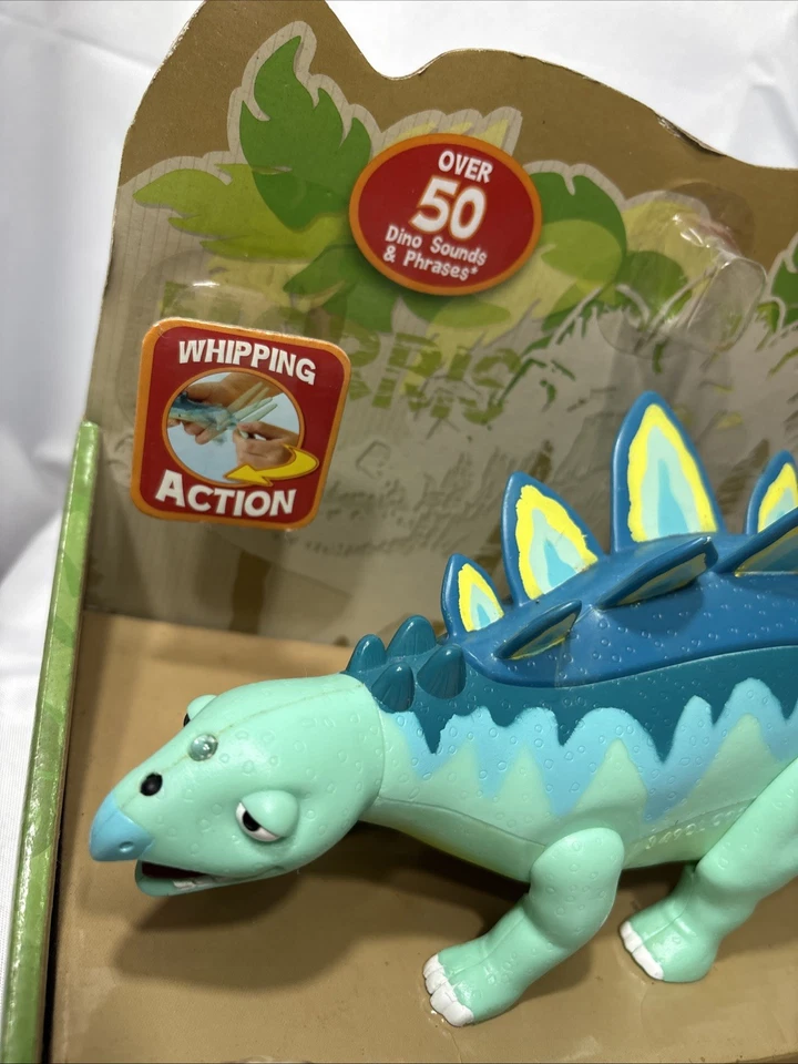 PBS Jim Henson Dinosaurio Tren Morris Stegosaurus Interactivo Talking Figura Nuevo Foto 2 de 4