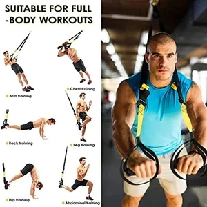 Home Gym Suspension Résistance entraînement de résistance Fitness Straps Trainer Workout
