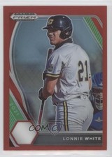 2021 Panini Prizm Draft Picks Red Prizm Lonnie White Jr Lonnie White #PDP64 0xf1