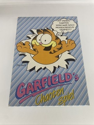 Garfield Chaoten Spiel Kartenspiel FX Schmid Vollständig