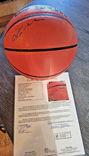 Kobe Bryant HOF Los Angeles Lakers Signed Wilson Auth Basketball - AUTO JSA CERT