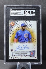 2023 Topps Pristine Nelson Velazquez #PA-NVE RC Gold Ref Auto /50 SGC 9.5 10