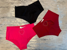 Lot of 3 NWT Victoria's Secret No Show Cheeky Panty Medium  LOT 1    