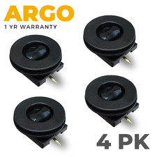 Set Of Car Mat Clips Fixings Fasteners Floor Boot Twist Type Audi Vw Seat Skoda