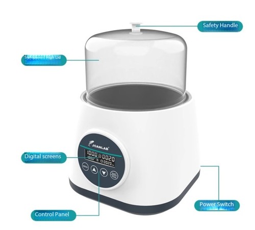 Riscaldamento Elettrico Display Digitale Protezione Bruciatore a Secco Acciaio Inox Bagno Acqua - Foto 6 di 17