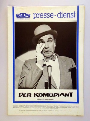 Der Komödiant - Laurence Olivier - Alan Bates - Albert Finney - Presseheft