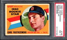 1960 Topps #148 Carl Yastrzemski Rookie PSA 7 Vintage HOF RC Baseball Card (165)