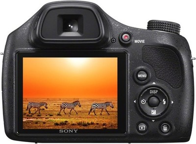 Sony Cyber-shot DSC-H400 20.1MP Digitalkamera - Schwarz (Kit mit 4.4-277mm...