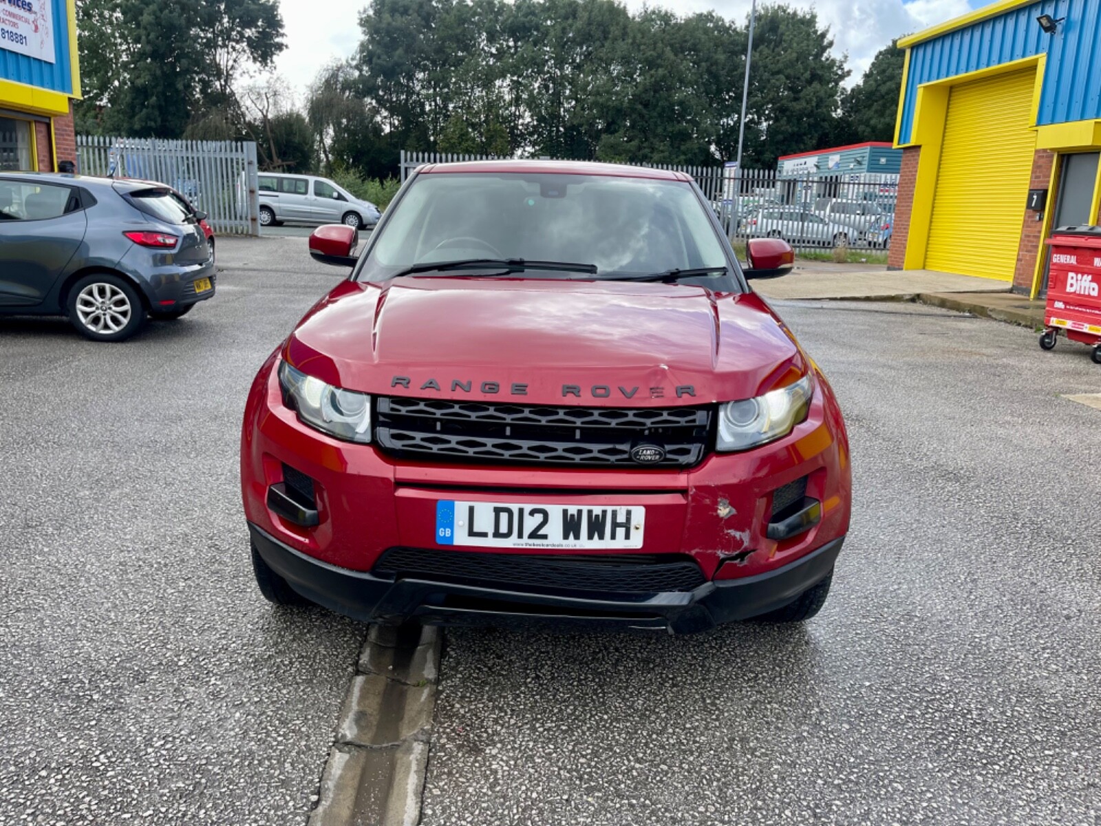 2012 RANGE ROVER EVOQUE DAMAGED SALVAGE eBay