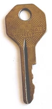 Vintage Key NATIONAL B10 Appx 1-7/8" Replacement Locks