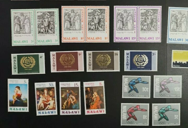 Malawi STAMPS lot of 11 Sets MNH - Image 4 of 4