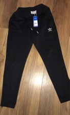 Adidas Originals Rekive slim Track Pants in black size S