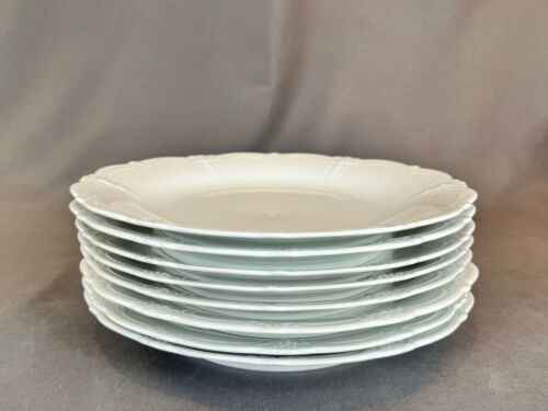 8 Tirschenreuth BARONESSE WEISS 10 1/4" Speiseteller: NEUWERTIG - Bild 8 von 9