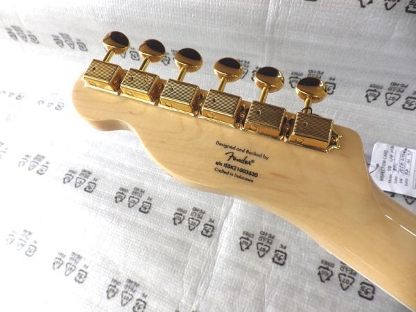 Limited Squier by Fender 40TH ANNIVERSARY TELECASTER Gold