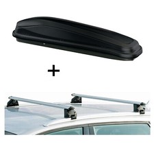 Skibox JUEASY300+Relingtr&auml;ger CRV107A f&uuml;r f&uuml;r Mercedes E-Klasse SW 5T&uuml;rer ab 17