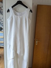 Leinenkleid C&A Gr. 38, wie neu, weiss
