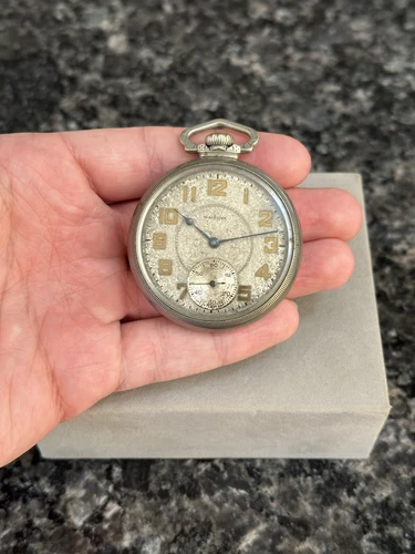 Antique 1928 WALTHAM Grade 610 Model 1908 16s 7 Jewels Pocket Watch - Repair