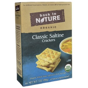 Back to Nature Organic crackers Classic saltine (819898010264)