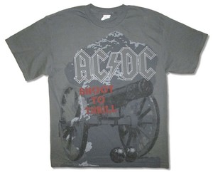 ac dc shoot to thrill t shirt