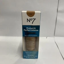 No7 Protect & Perfect Advanced All in One Foundation SPF 50 - Toffee Exp: Read D