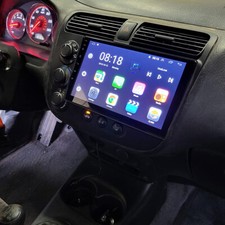Android 12 Car Stereo Radio for Honda Civic 2001-2005 Carplay GPS WIFI W/Camera